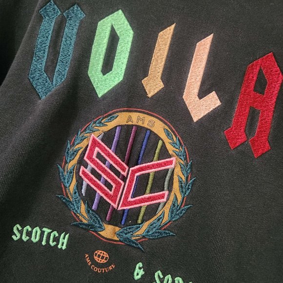 Scotch & Soda "Voila" Embroidered Hoodie - Picture 1 of 5